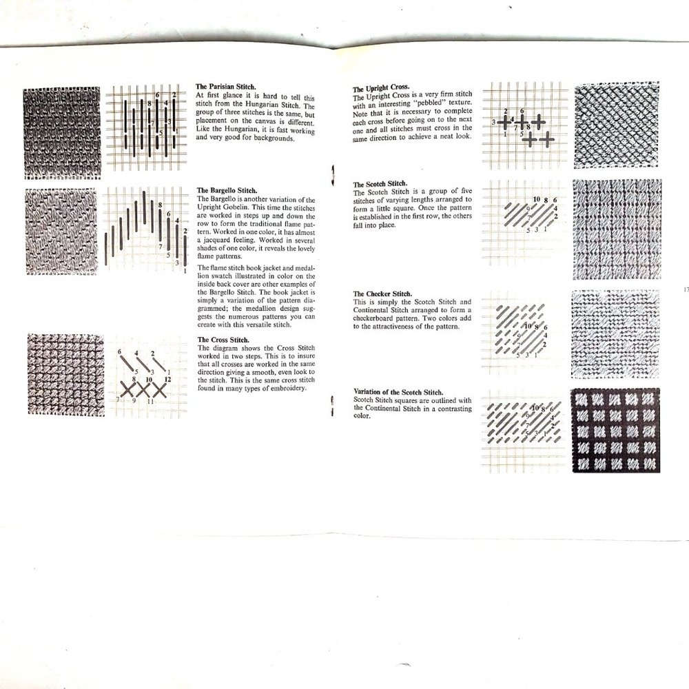 Beginner's Needlepoint Margaret Boyles Columbia Minerva Book 207 36 Pages 1972 - Picture 11 of 16